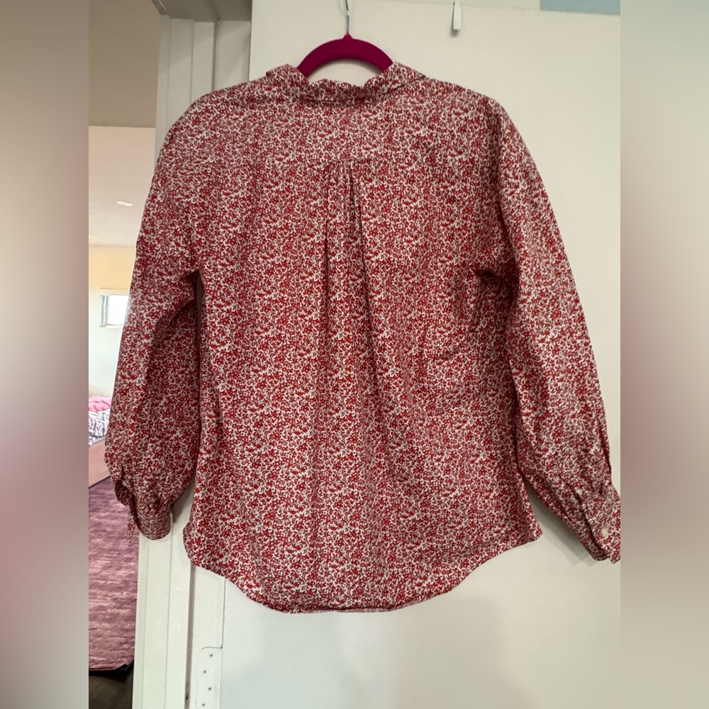 ANN MASHBURN Liberty of London Button-Down Popover - Picture 3 of 3
